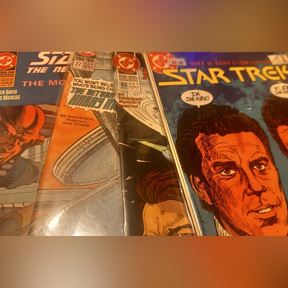 Vintage Star Trek Comics Lot 35 issues